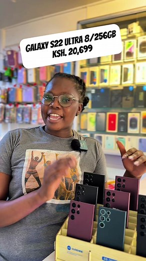 Galaxy S22 Ultra 8/256GB ksh. 58,000 Deposit : ksh. 20,699 Lipa polepole ✅ Trade in ✅ 📌Kimathi house 4th floor suite 409 0717881573 #refurbishedphoneskenya #viralvideos #samsunggalaxy #lipapolepoleoffers #trendingvideo