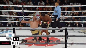 61K views · 781 reactions | Michael Hunter and Mike Wilson are throwing heavy shots in this thriller. | FITE | Facebook