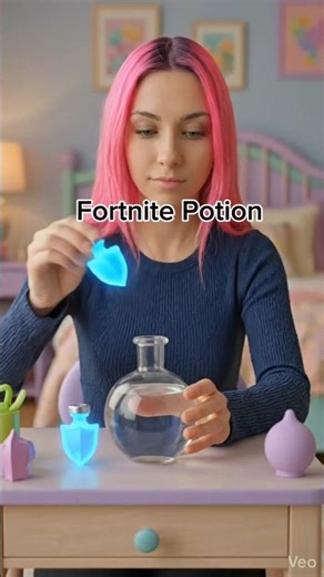 Potion Transformation to Fortnite Battle | Nina Drops into Action