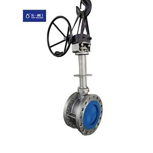 [Hot Item] ISO Certified Worm Gear Cryogenic Flanged Valve - Marine Valve Triple Offset CF8 CF3m -196° C Ultra Low Temperature Stainless Steel Valve