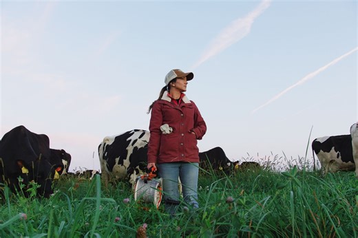 #Ad paid & presented by Organic Valley | The farmers' network