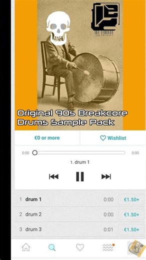 Original 90s Breakcore Drums Sample Pack #free #producing #breakbeats #gabba #cool #boom #pow #rave