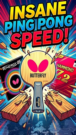 INSANE Speed! 🚀 Butterfly Viscaria + Tenergy 05 + Hammond Z2