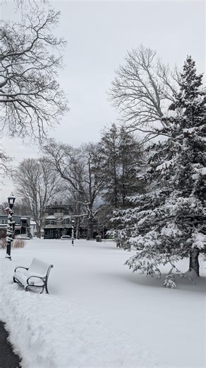 Just the quiet sounds of the waves touching the snow covered shores 🌊❄️ #barharborinn #hospitalitymaine #explorebarharbor #withamfamilyhotels #acadianationalpark | Bar Harbor Inn