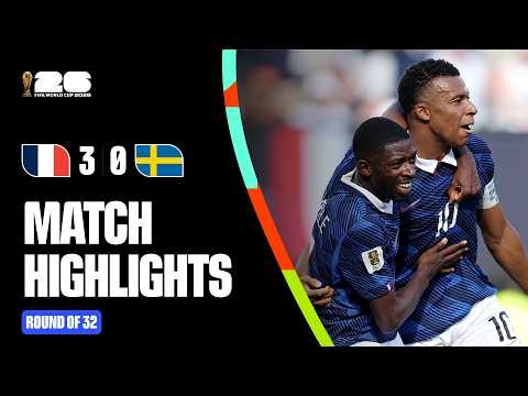 Highlights | France 3-0 Sweden | FIFA World Cup 2026™
