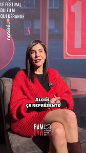 Lubna Azabal, la marraine du festival, est comme chez elle au Ramdam 🎬 #tournai #ramdam #cinéma Tournai Ramdam Festival | notélé