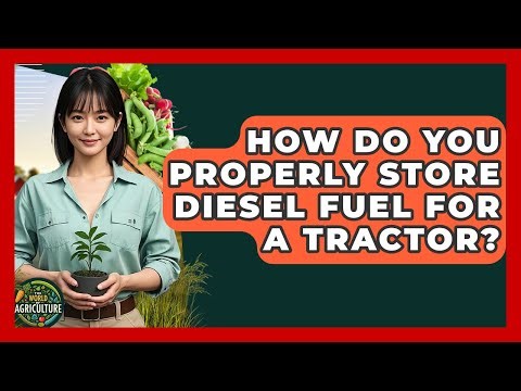 How Do You Properly Store Diesel Fuel For A Tractor? - The World of Agriculture