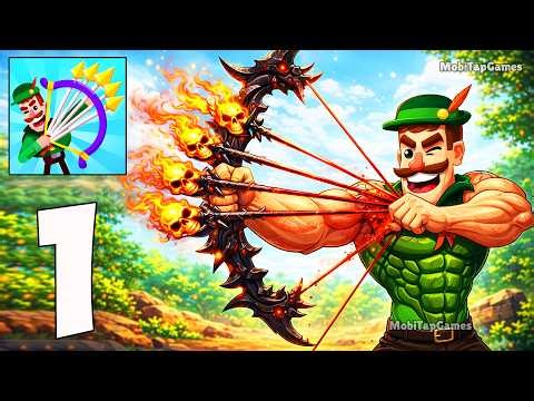 ✏️ Drawmaster - Gameplay Walkthrough - Draw, Aim and Defeat Enemies (iOS, Android)