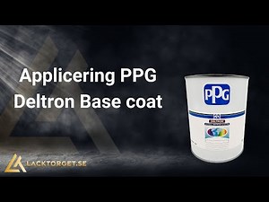 Applicering PPG Deltron Base coat