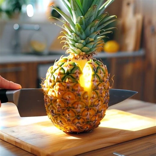 So Satisfying: Perfect Pineapple Slices!
