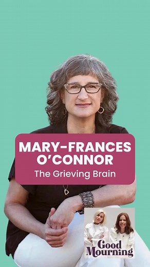Have you ever wondered how grief impacts your brain? 🧠 Today on the pod, we are joined by the renowned grief neuroscientist and psychologist Dr Mary-Frances O'Connor, author of The Grieving Brain: The Surprising Science of How We Learn from Love and Loss. Tune in via the link in our bio now! #grief #griefbrain #griefsupport #griefpodcast #goodmourning #fyp