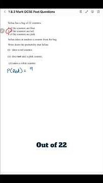 How to FIND PROBABILITY | 1&2 Mark Questions | Edexcel Foundation GCSE Maths