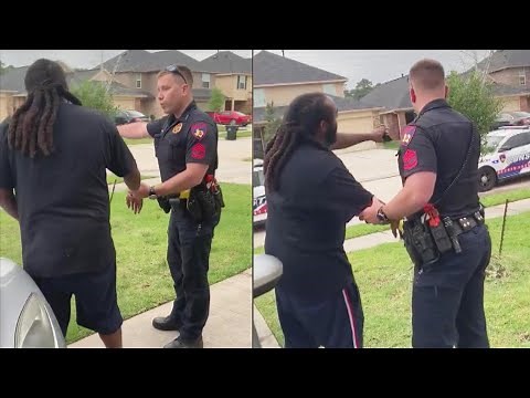 Deputy Mistakenly Tries to Arrest Man in His Own Yard