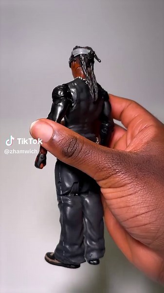 Custom Travis Scott Action Figure Creation Process