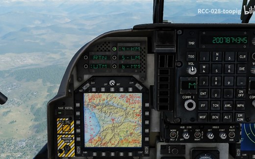 【DCS WORLD】AV-8B的UTM输入变更导航点基础