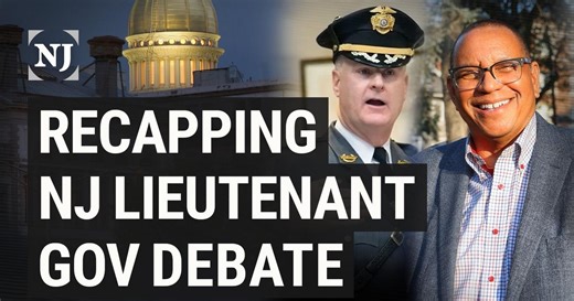 NJ lieutenant governor hopefuls stick to script in debate