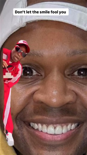 Don’t let my smile fool. I got hands. #moo #moo #mop #mop #whomp | Larry Miller