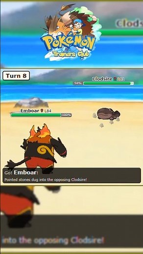 Pokémon Emboar vs Clodsire | Random Battle