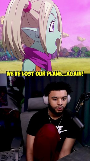 WE LOST ANOTHER PLANE!!! #dragonballdaima #animereaction #ssjjones