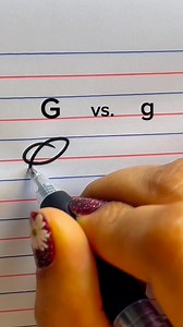121K views · 1.6K reactions | G Vs. g In Cursive . . . . . . . . . ....