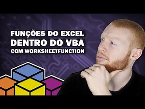 WORKSHEETFUNCTION para Usar as Funções do Excel no VBA