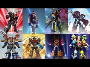 Super Sentai: All Cho Gattai/Upgraded Main Mecha & Finisher | Super Turbo Robo - Ryo Tega Sword