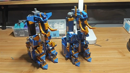 大象变形积木教程！