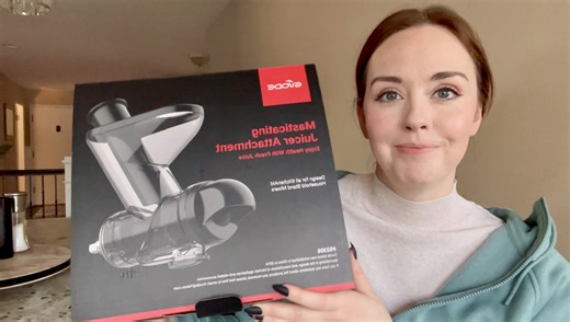 Watch Review of masticating juicer attachment for Kitchenaid on Amazon Live