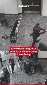 ATENTADO CONTRA TRUMP: EUA DIVULGAM IMAGENS DA TENTATIVA DE COLE ALLEN EM MATAR O PRESIDENTE