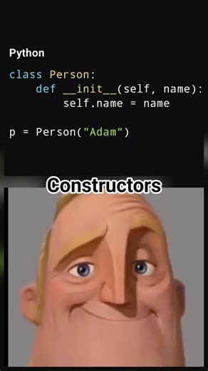 Constructors in Different Programming Languages 🤯 #programming #coding #techshorts