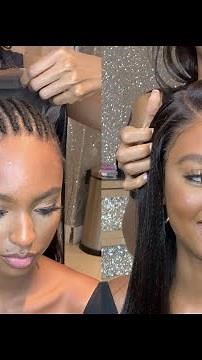 Most natural wear and go Glueless full lace Wig No glue No sticky stuff! A-List Lace Hair wig Review