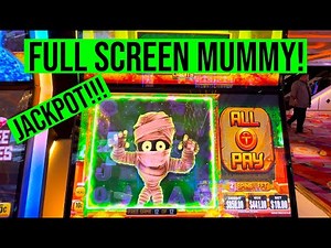 INSANE MO MUMMY SLOT SESSION! FULL SCREEN MUMMY JACKPOT!