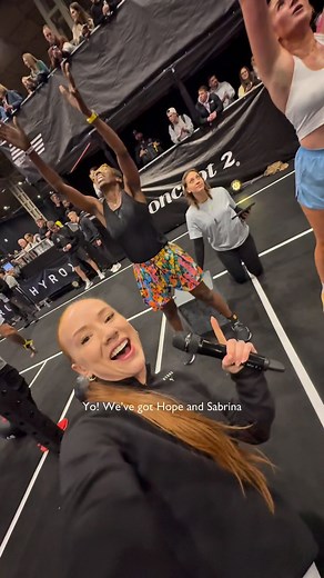 I love getting to meet the @fiit community IRL! This was Hope & Sabrina’s first HYROX. They trained for this doing my HYROX workouts on the app so it was super special to be there to help them finish strong 🫶🏼 So if you’re not sure about HYROX, take inspo from these two and get booking! Check out our HYROX ready plan in app or some of the official HYROX virtual workouts from myself and @davidmagida 👊🏻 #hyrox #hyroxtraining #hyroxuk #hyroxbirmingham | Gede Foster