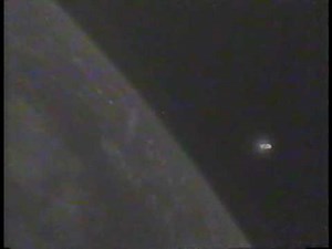 Giant UFO appears before NASA camera