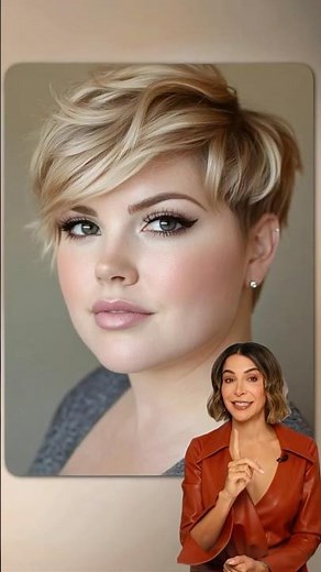 Round Face? This Short Haircut Works