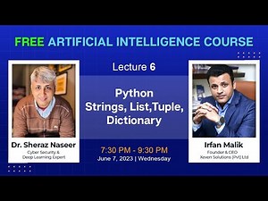 Lecture 6 | AI Free Basic Course