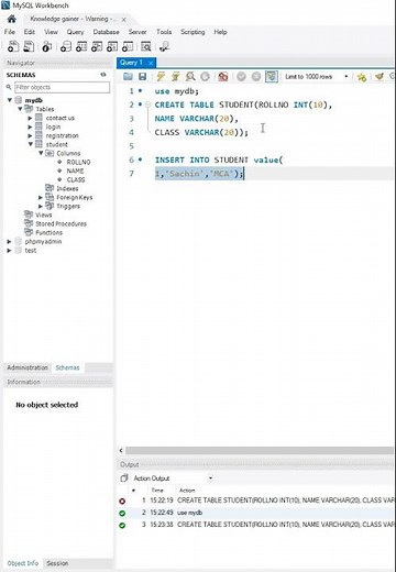How to Insert Data into Table in SQL