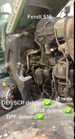 Fendt 516 Tuning: EGR & DPF Delete, HP Tune & More