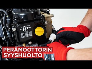 Perämoottorin syyshuolto