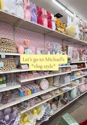 Spring Decor Shopping at Michael’s: A Vlog Adventure