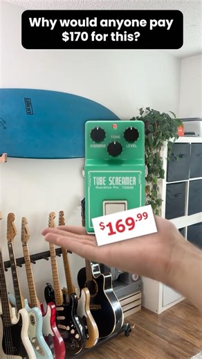 "We have Tube Screamer at home" #diy #guitar #guitarpedals #shorts