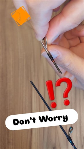 FISHING TIPS on Instagram: "Fishing Rod Repair 🎣 #fishing #bassfishing #outdoors #angling #nature #sport #lifehack #hobby #diy #handmade #repair"