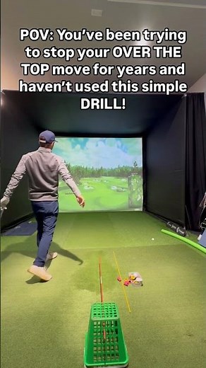 How to Fix Your Over-the-Top Swing and Hit a Draw Every Time! (Simple Drill Inside)