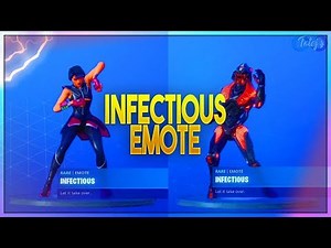 FORTNITE *NEW* INFECTIOUS EMOTE