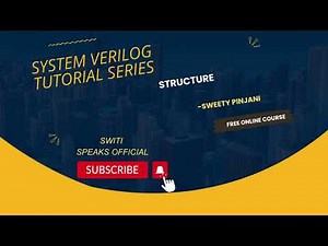 Structure ‪@SwitiSpeaksOfficial‬ #sv #systemverilog #codingtutorial #programming #careers #education