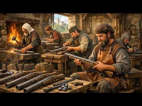 Inside Handgonne Engineering: The Crude Gun That Changed Warfare (Full Process)