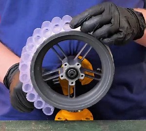 Erfinderische Idee, um Ihre Reifen kugelsicher zu machen! | 5-Minuten Tricks