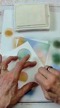 Easy Background Technique for Stunning Cards #juliasuesstamping #diy #cardcreations