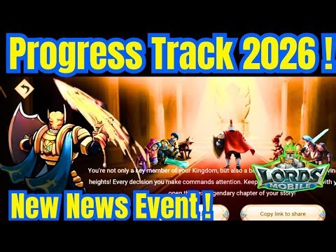 Lords Mobile New Yearly Progress Track Event Is Live | Track Your Full Progress & Achievements |
