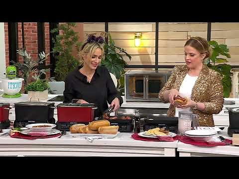 WestBend 6Qt Versatility Cooker Plus with 9 Presets & Travel Case on QVC